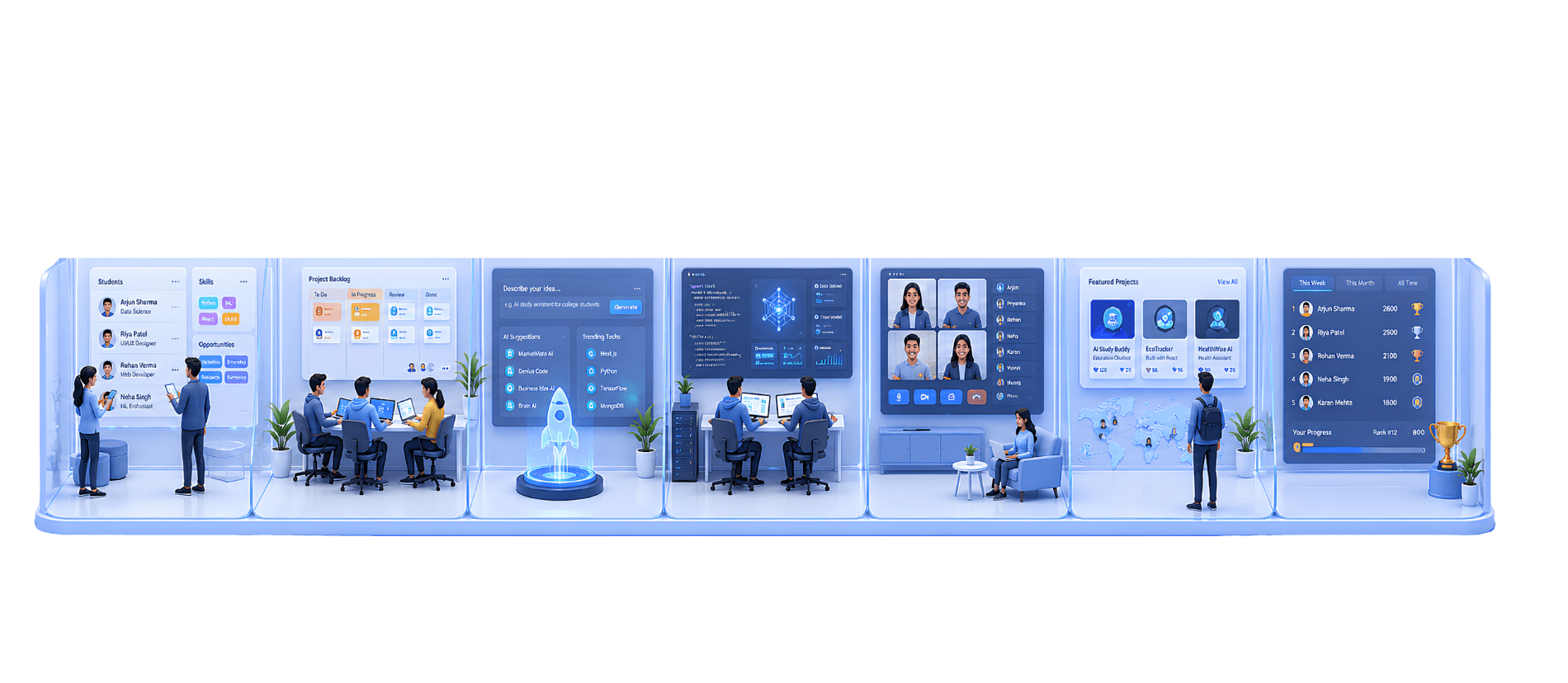 Team collaboration and workspace